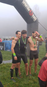 the first 3 elite men's beast finishers