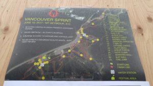 Saturday Vancouver Sprint Course Map 2017