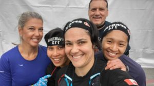 Vancity OCR wolf pack at the Super start line - Vancouver Super Jun 2017