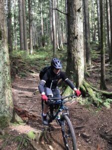 Copyright Trystan Turvey 2019. This is me mountain biking.