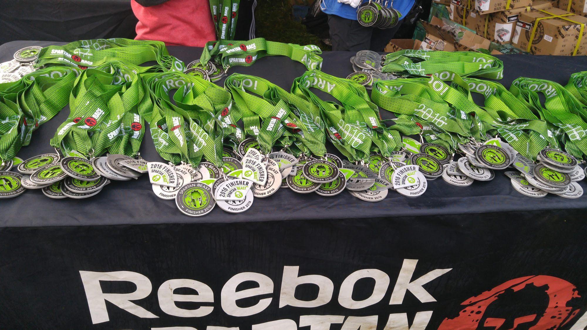 the beast finish line medals